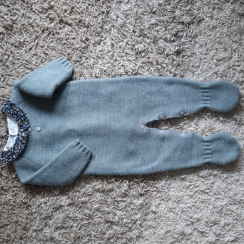 Grace knit outfit with shirt 3 months